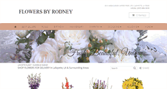 Desktop Screenshot of flowersbyrodneylafayette.com